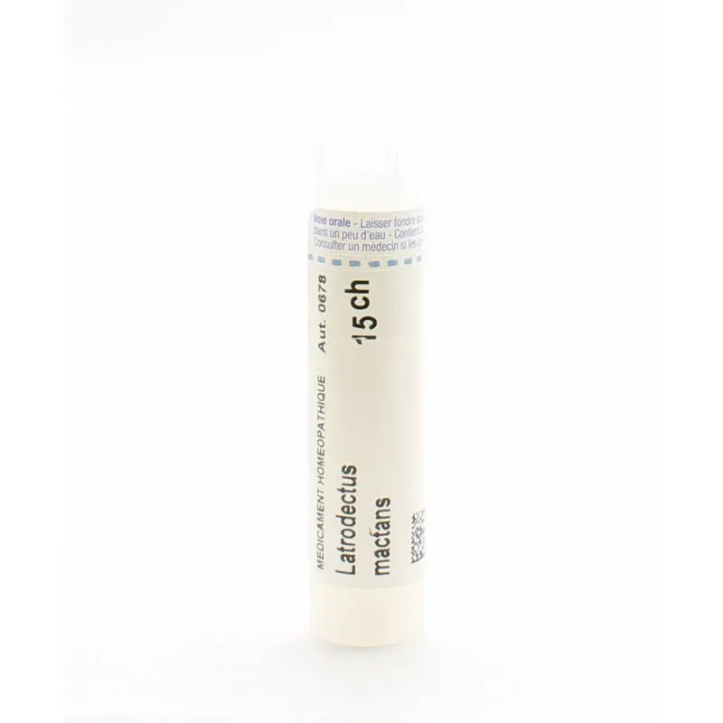 Boiron Latrodectus Mactans 15CH Tube Granules - Univers Pharmacie