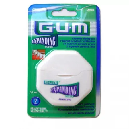 Fil Dentaire Expanding Floss 2030 GUM 30 m