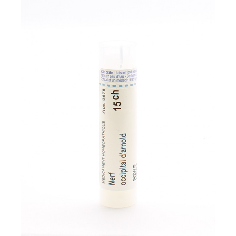 Boiron Nerf Occipital d'Arnold 15CH Tube Granules - Univers Pharmacie Boiron Nerf Occipital d'Arnold 15CH Tube Granules - Univers Pharmacie