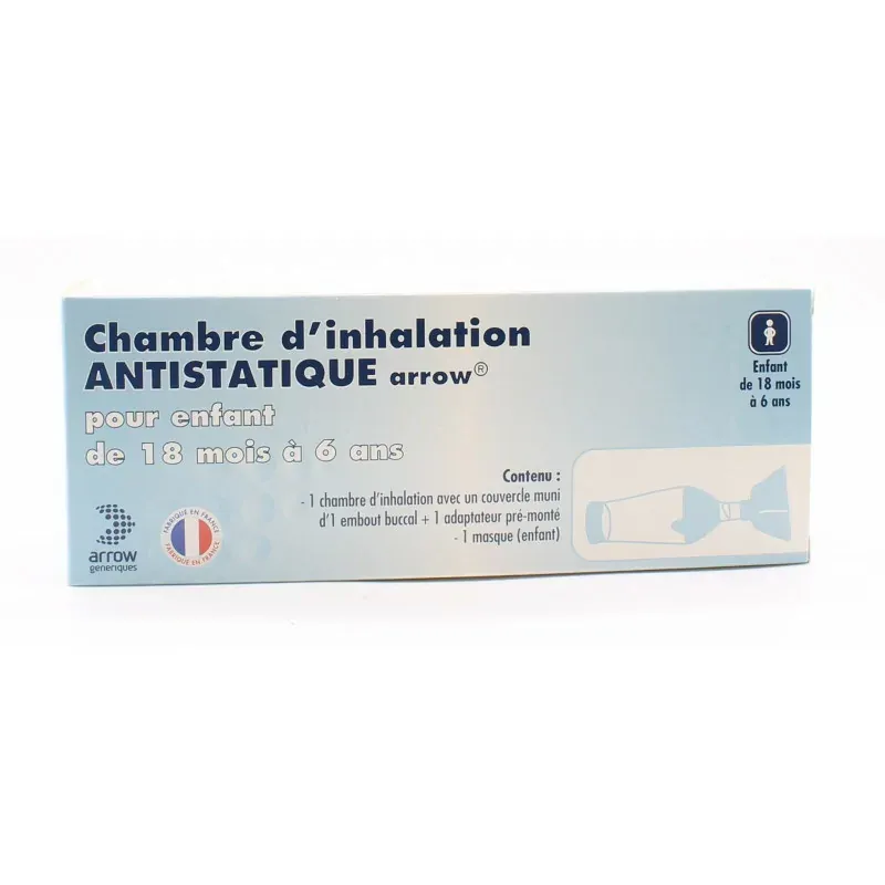 Chambre d'Inhalation Antistatique Arrow 18mois à 6ans