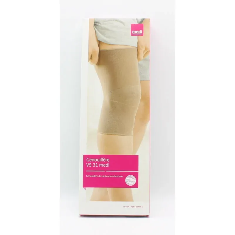 Medi Genouillère Anatomique V5 31 Taille 2 Caramel - Univers Pharmacie