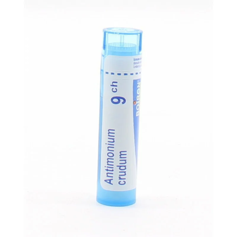 Boiron Antimonium Crudum 9ch tube granules - Univers Pharmacie