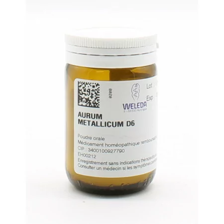 Weleda Aurum Metallicum D6 30g - Univers Pharmacie