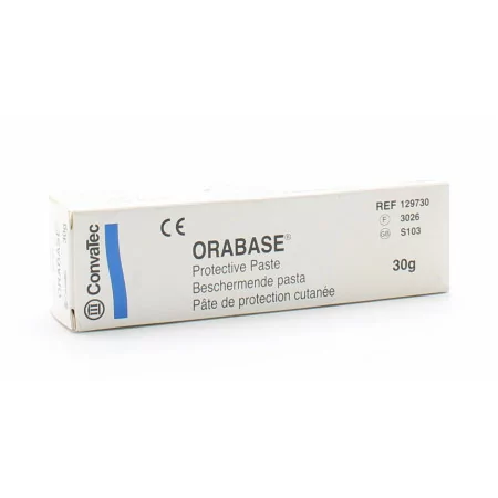 Convatec Orabase Pâte de Protection Cutanée 30g - Univers Pharmacie