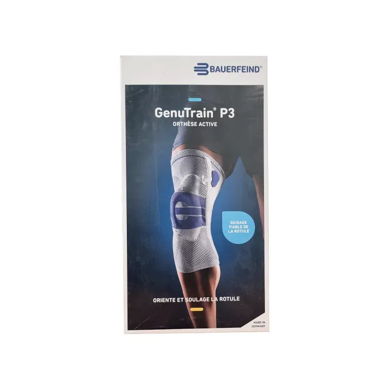 Bauerfeind GenuTrain P3 Orthèse Active Gauche Taille 1 - Univers Pharmacie