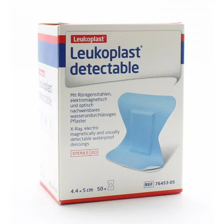 Leukoplast Detectable Pansement 4,4X5cm X50 - Univers Pharmacie