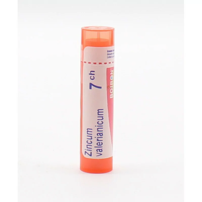 Boiron Zincum Valerianicum 7ch tube granules - Univers Pharmacie