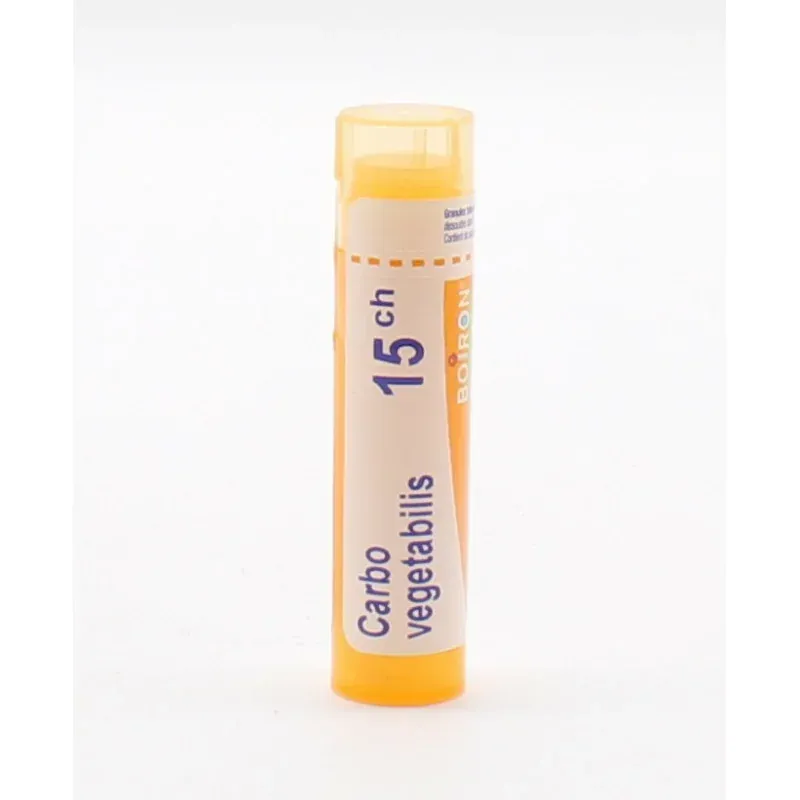 Boiron Carbo Vegetabilis 15ch tube granules - Univers Pharmacie