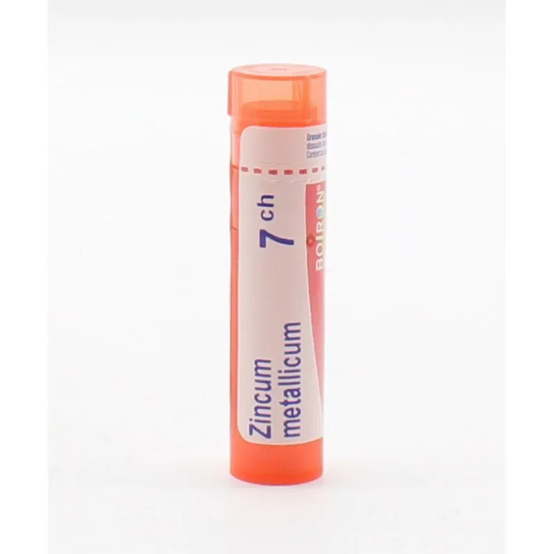 Boiron Zincum Metallicum 7CH tube granules - Univers Pharmacie