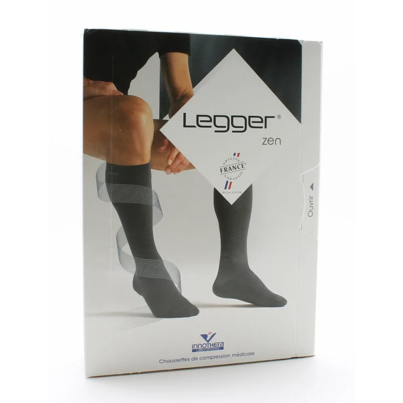 Legger Zen Chaussettes de Compression Médicale T2 Normal Beige - Univers Pharmacie