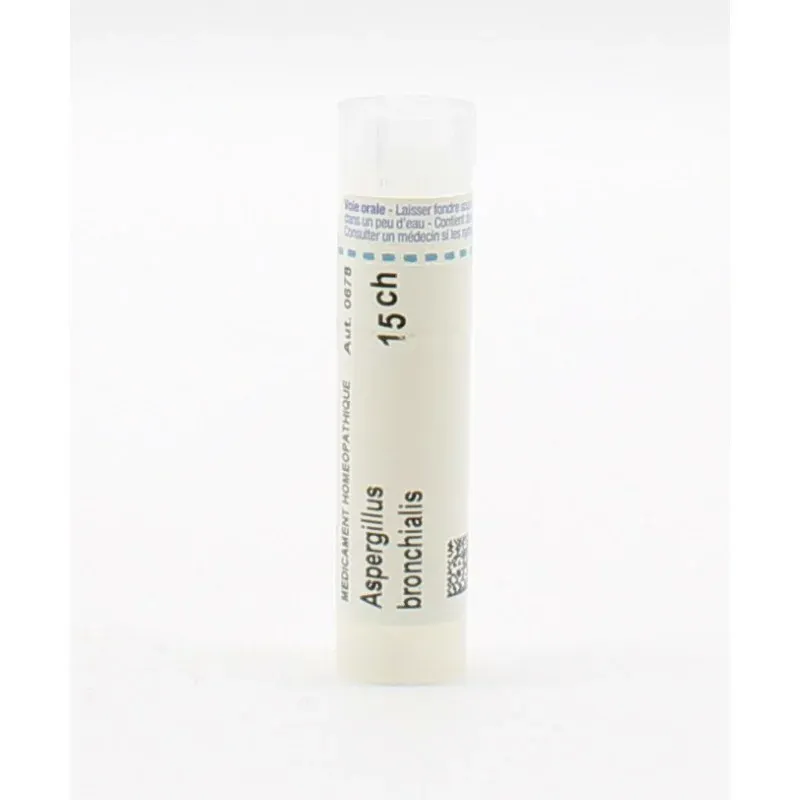 Boiron Aspergillus Bronchialis 15CH tube granules