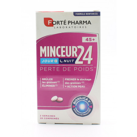 Forté Pharma Minceur24 Jour Nuit 45+ 28 comprimés - Univers Pharmacie