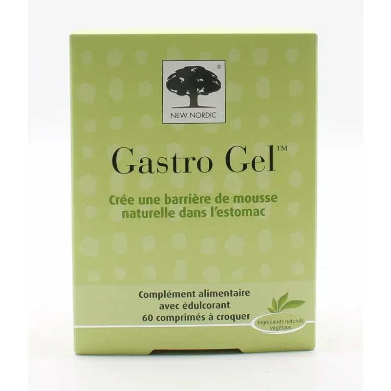 New Nordic Gastro Gel 60 comprimés à croquer - Univers Pharmacie
