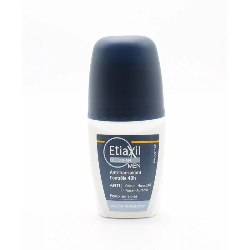 Etiaxil Déodorant Men Anti-transpirant Contrôle 48h 50ml - Univers Pharmacie