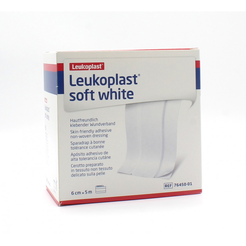 Leukoplast Soft White 6cmX5m - Univers Pharmacie