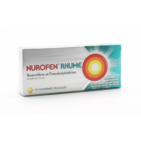 Nurofen Rhume 20 comprimés pelliculés - Univers Pharmacie