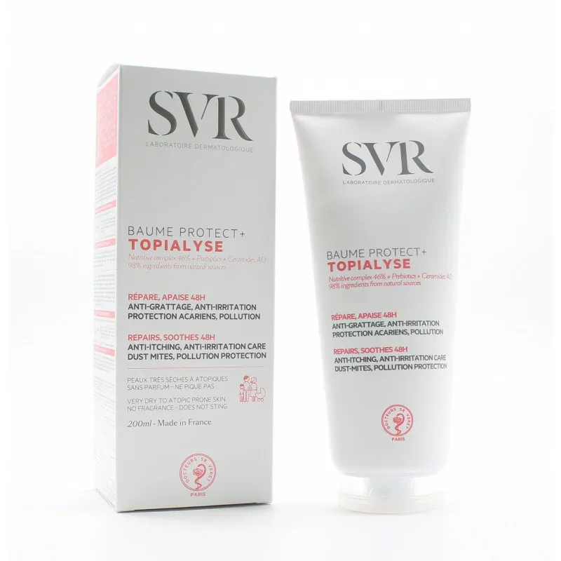 SVR Baume Protect+ Topialyse 400ml - Univers Pharmacie - Univers Pharmacie