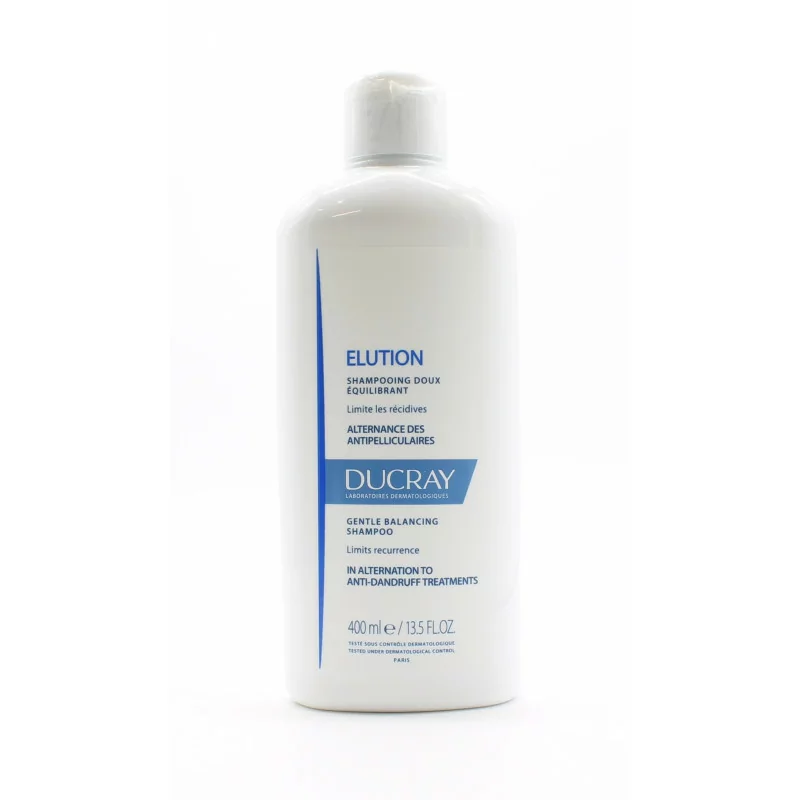 Ducray Elution Shampooing Rééquilibrant 400ml - Univers Pharmacie