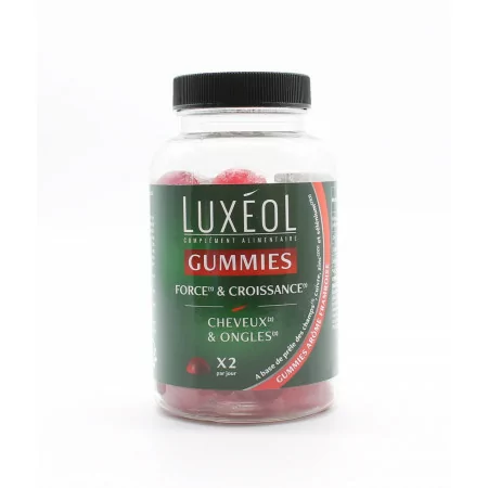 Luxéol Gummies Force et Croissance 60 gummies - Univers Pharmacie