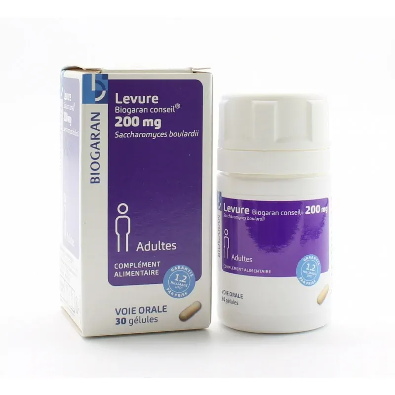 Biogaran Conseil Levure 200mg 30 gélules - Univers Pharmacie