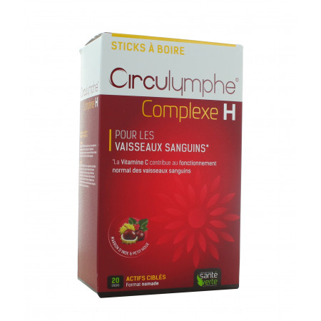 Santé Verte Circulymphe Complexe H 20 sticks - Univers Pharmacie