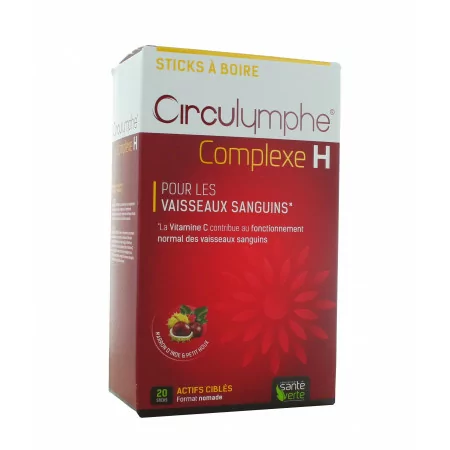 Santé Verte Circulymphe Complexe H 20 sticks - Univers Pharmacie