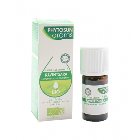 Phytosun Arôms Huile Essentielle Ravintsara Bio 5ml - Univers Pharmacie
