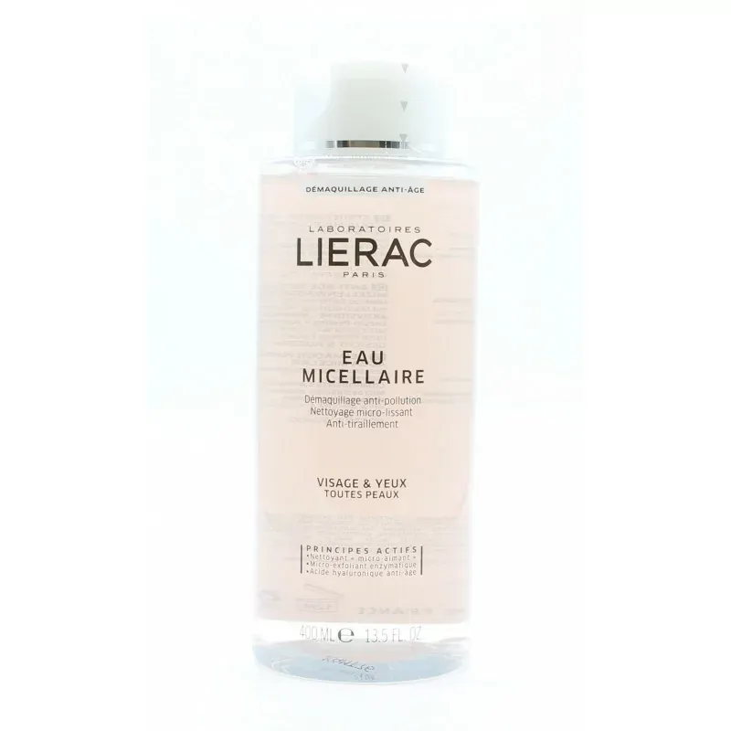 Lierac Eau Micellaire Visage et Yeux 400ml - Univers Pharmacie