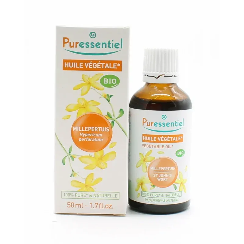 Puressentiel Huile Végétale Bio de Millepertuis 50ml