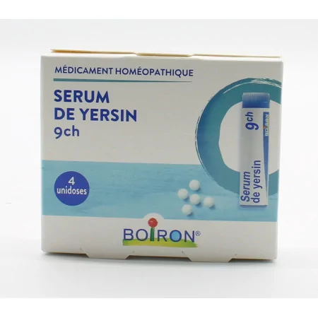 Boiron Serum de Yersin 9CH Tube Unidose X4 - Univers Pharmacie