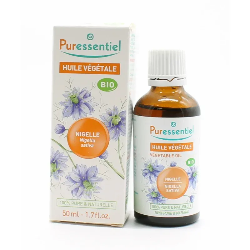 Puressentiel Huile Végétale de Nigelle Bio 50ml - Univers Pharmacie