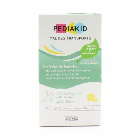 Pediakid Mal des Transports 10 sticks - Univers Pharmacie