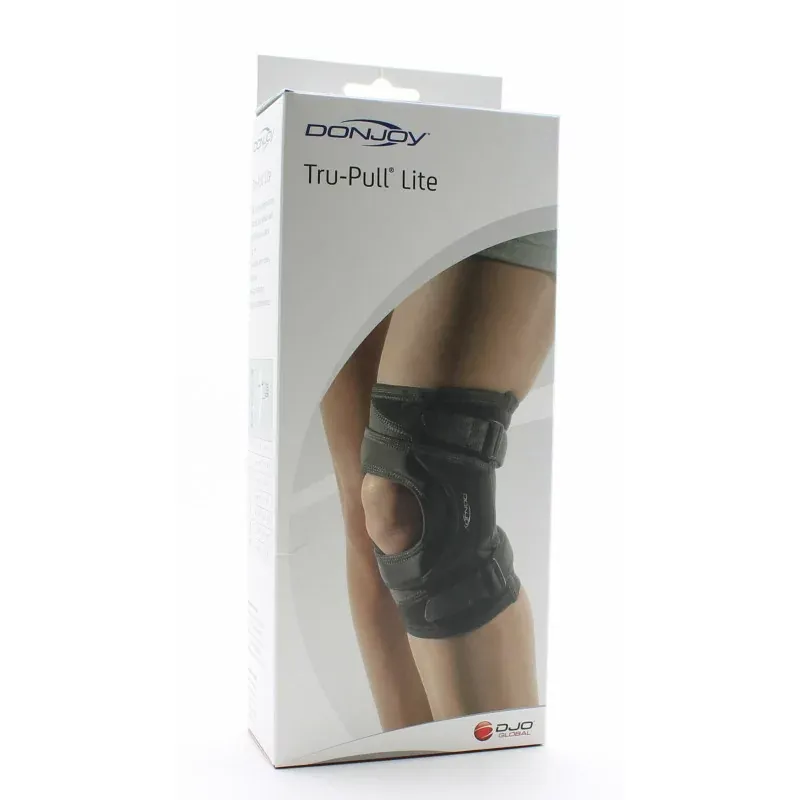 Donjoy Tru-Pull Lite Genouillère Gauche Taille M - Univers Pharmacie