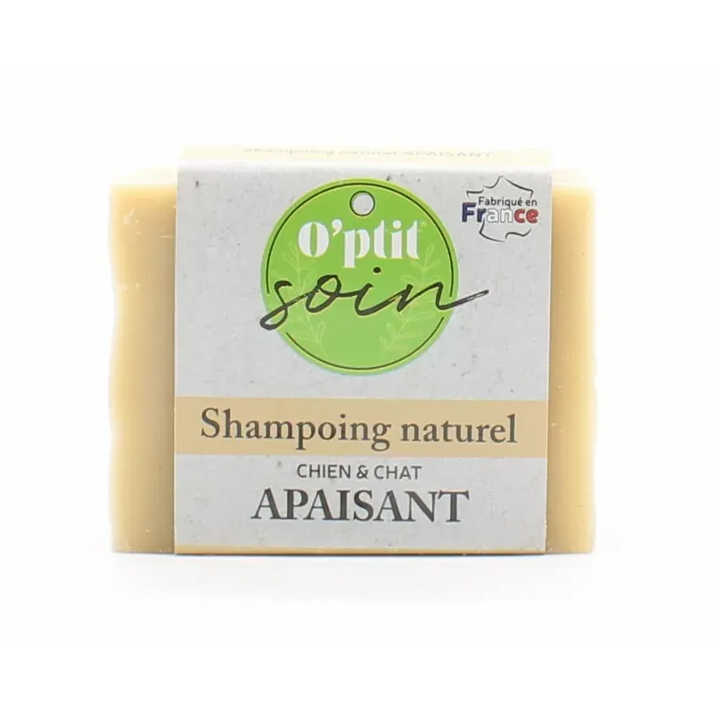 O'ptit Soin Shampooing Apaisant Naturel Chien et Chat 100g - Univers Pharmacie