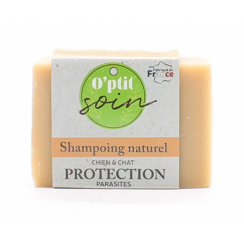 O'ptit Soin Shampooing Naturel Protection Chien et Chat 100g - Univers Pharmacie