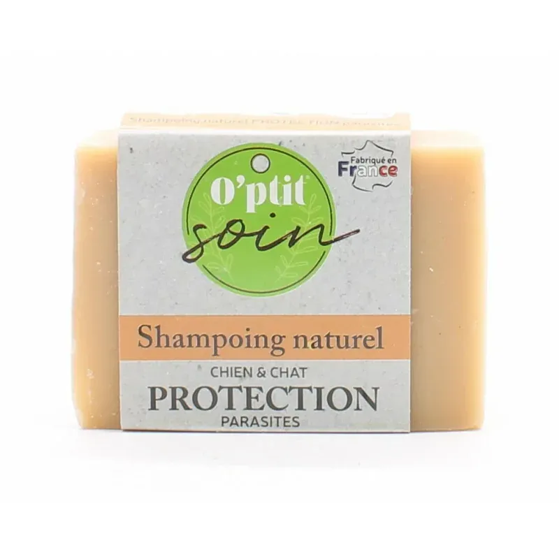 O'ptit Soin Shampooing Naturel Protection Chien et Chat 100g - Univers Pharmacie