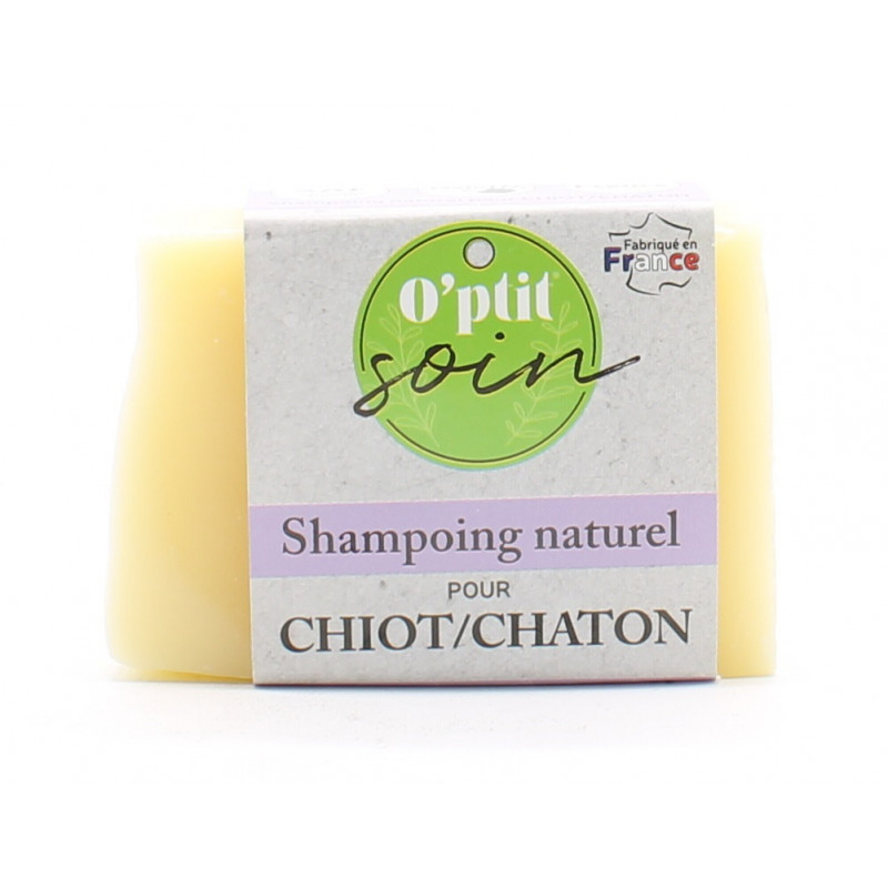 O'ptit Soin Shampooing Naturel Chiot et Chaton 100g - Univers Pharmacie