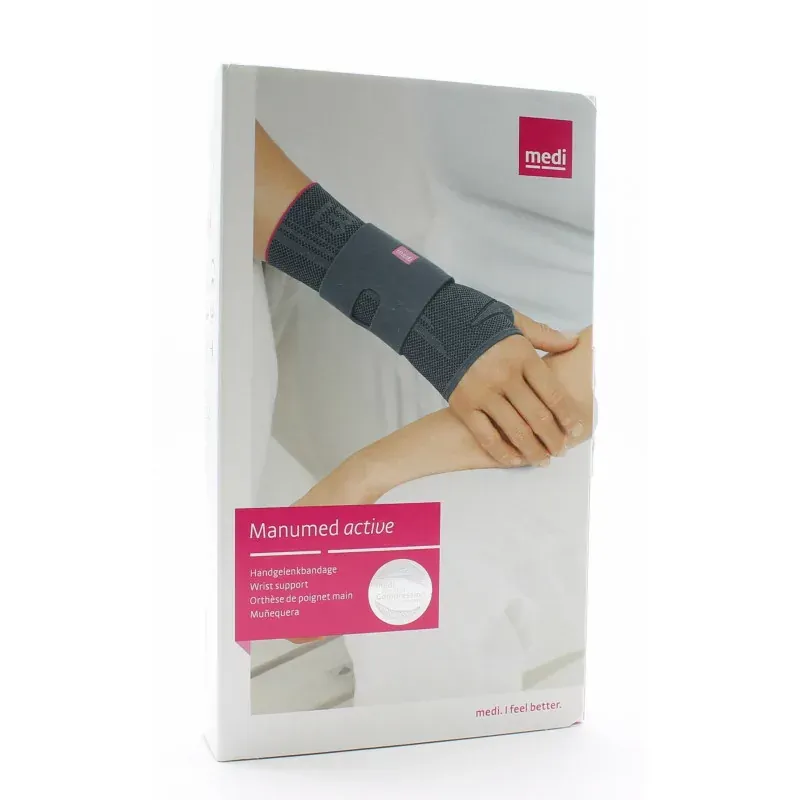 Medi Manumed Active Orthèse de Poignet-Main Gauche Taille 3 - Univers Pharmacie