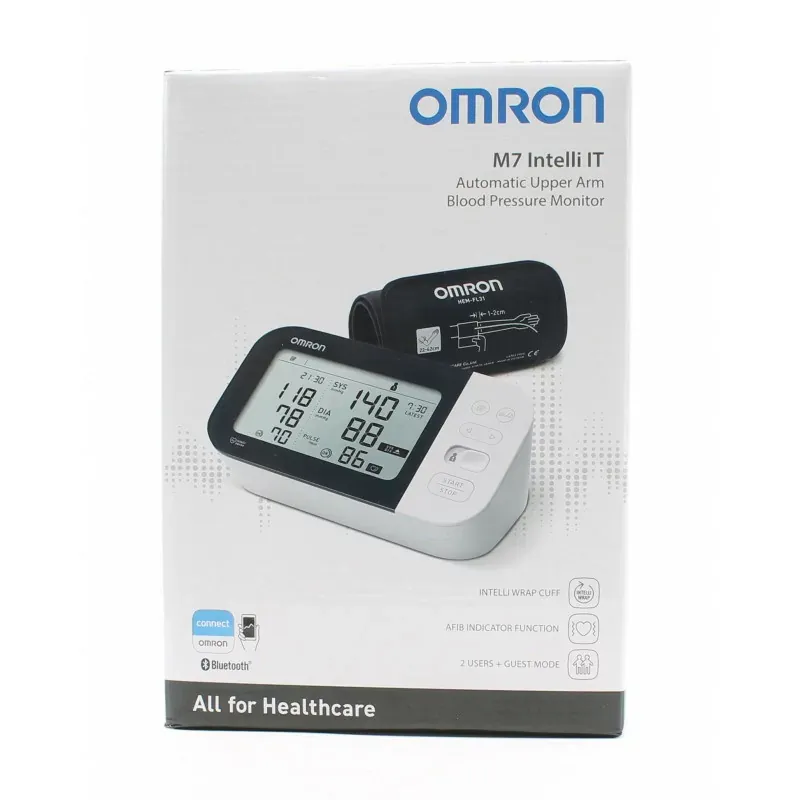 Omron M7 Intelli IT Tensiomètre - Univers Pharmacie