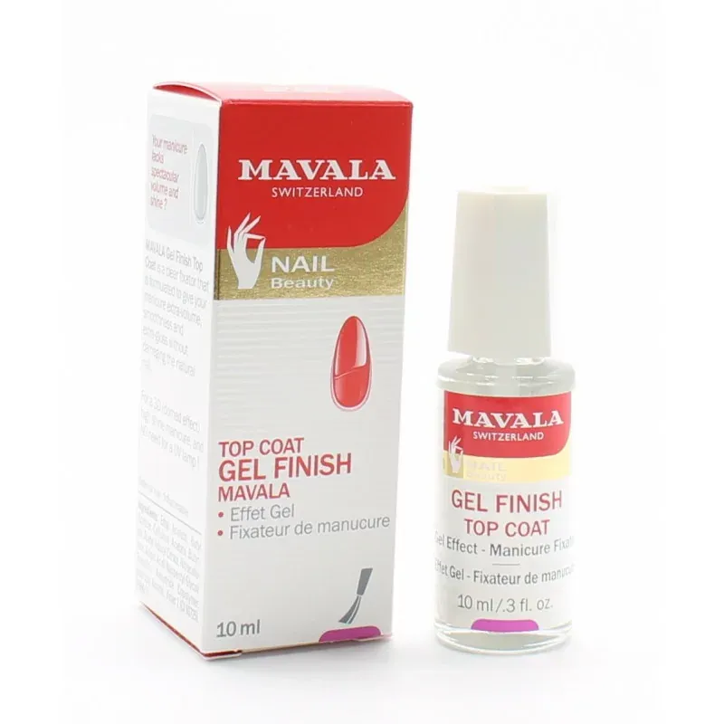 Mavala Top Coat Gel Finish 10ml - Univers Pharmacie