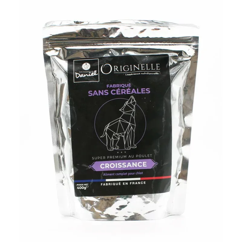 Croquettes Originelle Les Recettes de Daniel Croissance Poulet 400g - Univers Pharmacie