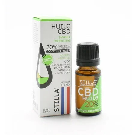 Stilla Huile CBD 20% Sweet Morning 10ml - Univers Pharmacie