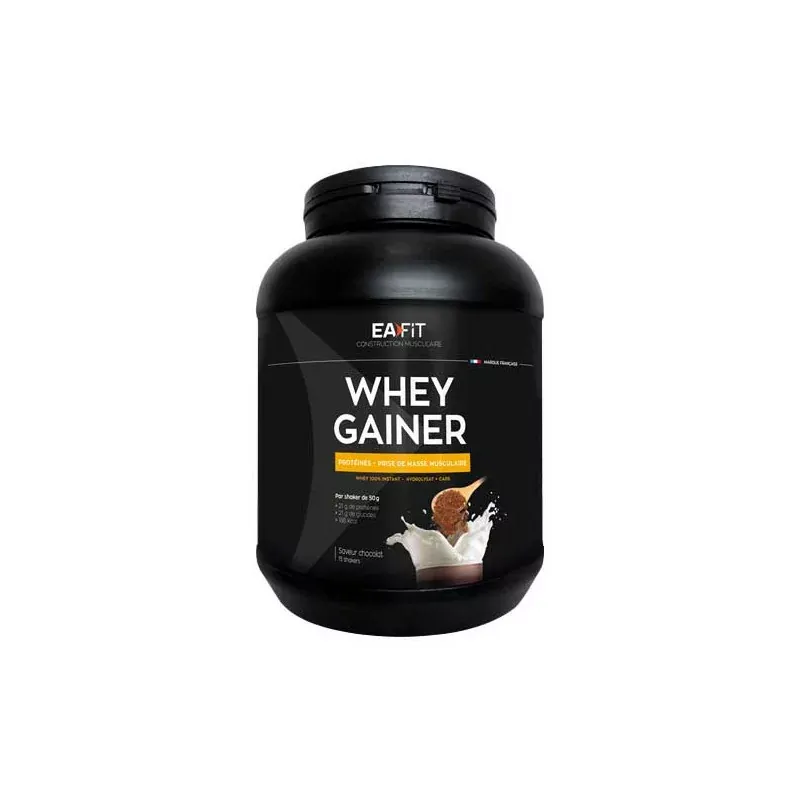 Eafit Whey Gainer Saveur Chocolat 750g - Univers Pharmacie