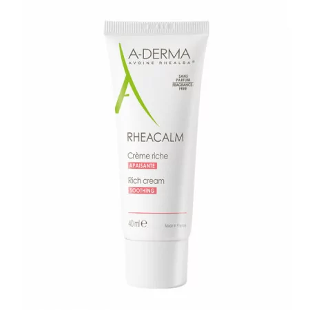 A-Derma Crème Apaisante Riche Rheacalm 40ml - Univers Pharmacie