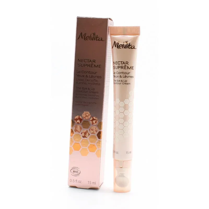 Melvita Nectar Suprême Le Contour Yeux & Lèvres 15ml - Univers Pharmacie