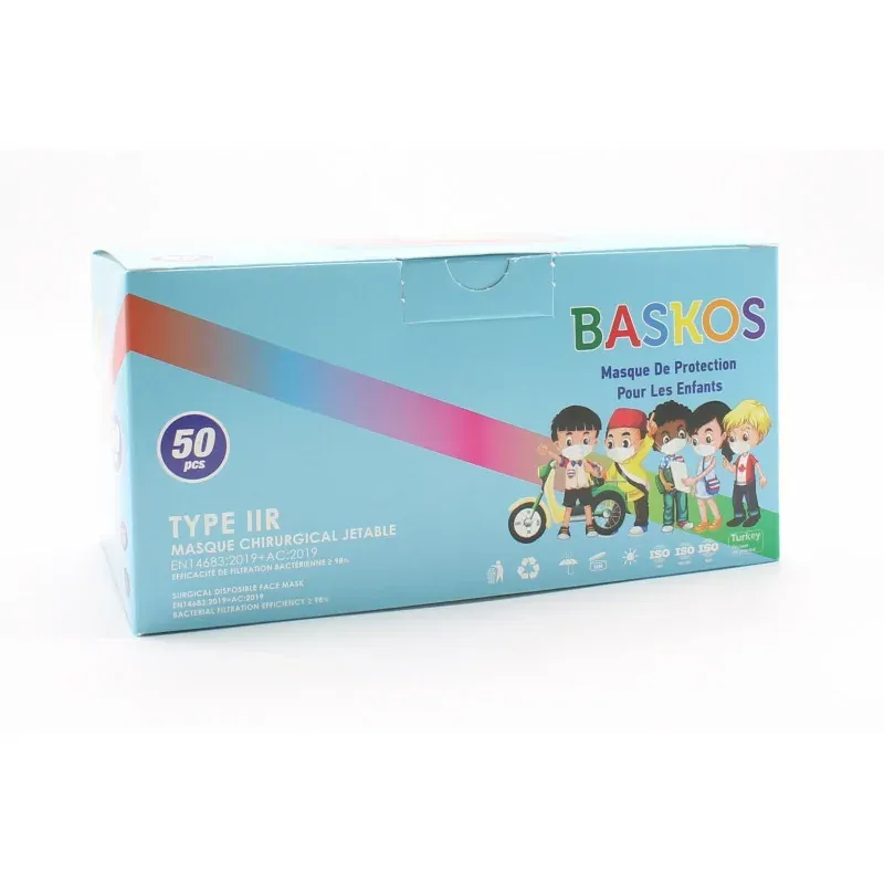 Masques Chirurgicaux Enfants X50 - Univers Pharmacie