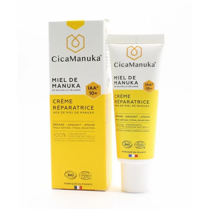 CicaManuka Crème Réparatrice 40ml - Univers Pharmacie