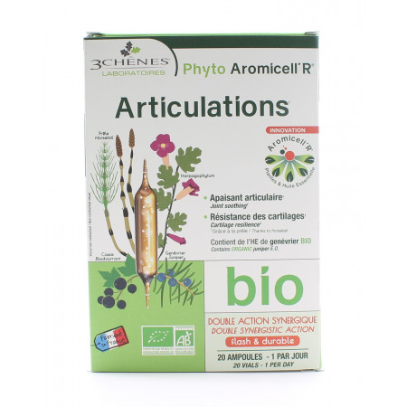 Phyto Aromicell'R Articulations Bio 20 ampoules - Univers Pharmacie