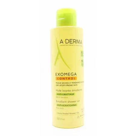 ADerma Exomega Control Huile Lavante Émolliente 500ml - Univers Pharmacie