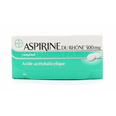 Aspirine du Rhône 500mg 50 comprimés - Univers Pharmacie